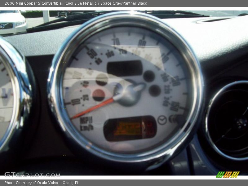 Cool Blue Metallic / Space Gray/Panther Black 2006 Mini Cooper S Convertible