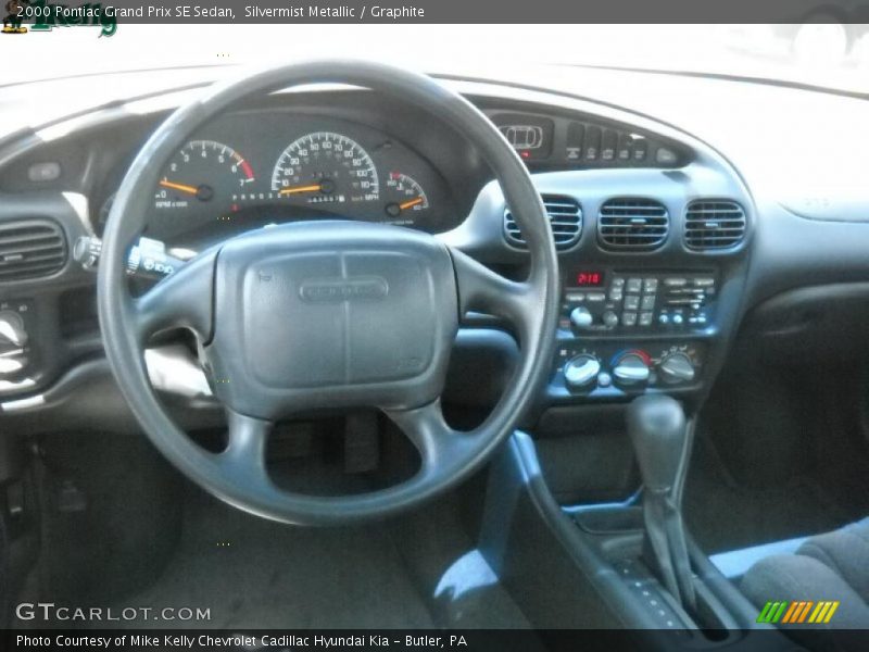 Silvermist Metallic / Graphite 2000 Pontiac Grand Prix SE Sedan