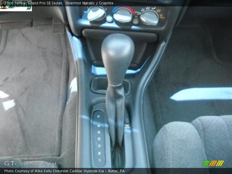 Silvermist Metallic / Graphite 2000 Pontiac Grand Prix SE Sedan