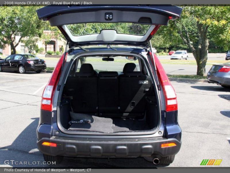 Royal Blue Pearl / Black 2008 Honda CR-V LX 4WD