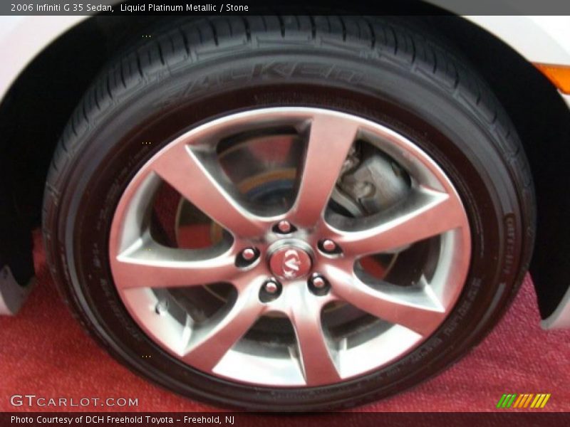 Liquid Platinum Metallic / Stone 2006 Infiniti G 35 Sedan