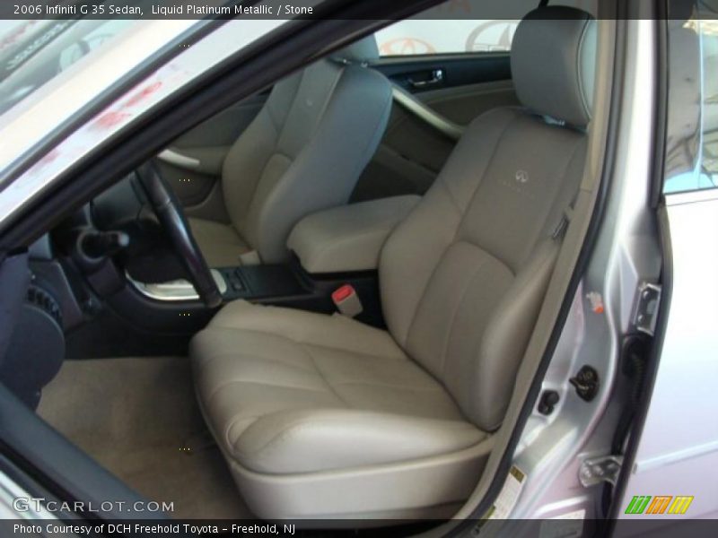 Liquid Platinum Metallic / Stone 2006 Infiniti G 35 Sedan