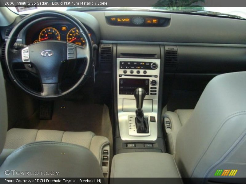 Liquid Platinum Metallic / Stone 2006 Infiniti G 35 Sedan