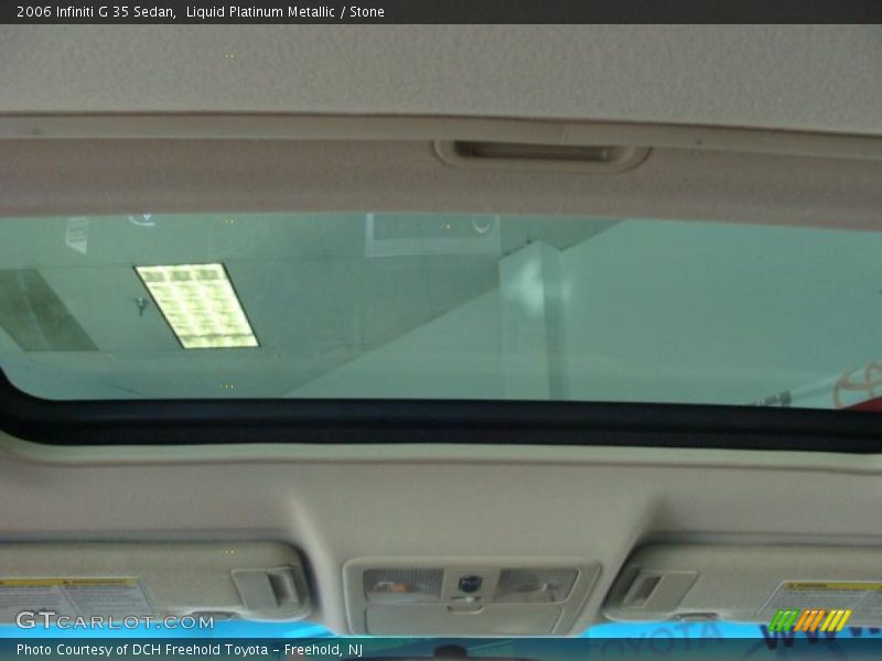 Liquid Platinum Metallic / Stone 2006 Infiniti G 35 Sedan