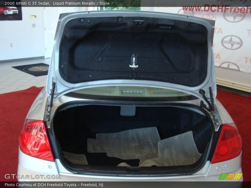 Liquid Platinum Metallic / Stone 2006 Infiniti G 35 Sedan