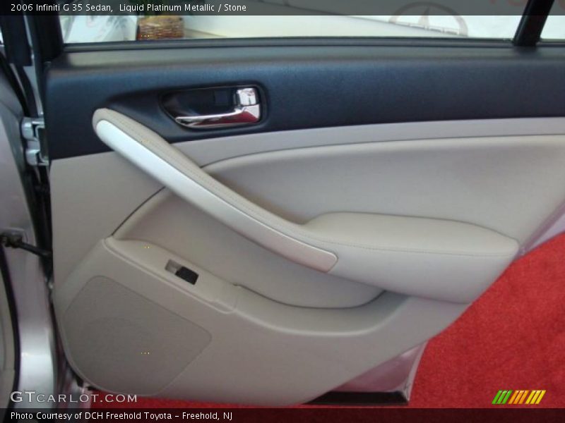 Liquid Platinum Metallic / Stone 2006 Infiniti G 35 Sedan