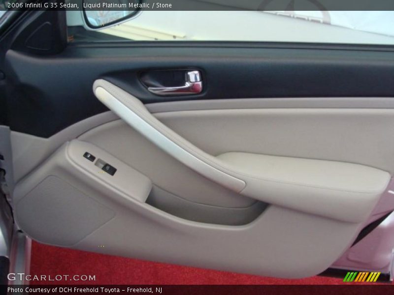 Liquid Platinum Metallic / Stone 2006 Infiniti G 35 Sedan
