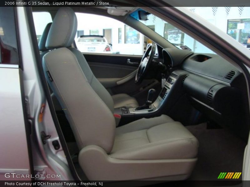 Liquid Platinum Metallic / Stone 2006 Infiniti G 35 Sedan