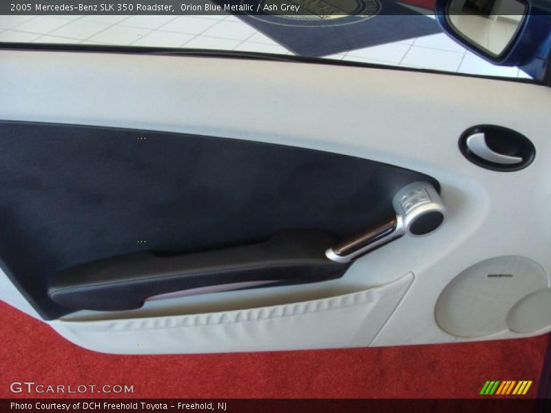 Orion Blue Metallic / Ash Grey 2005 Mercedes-Benz SLK 350 Roadster