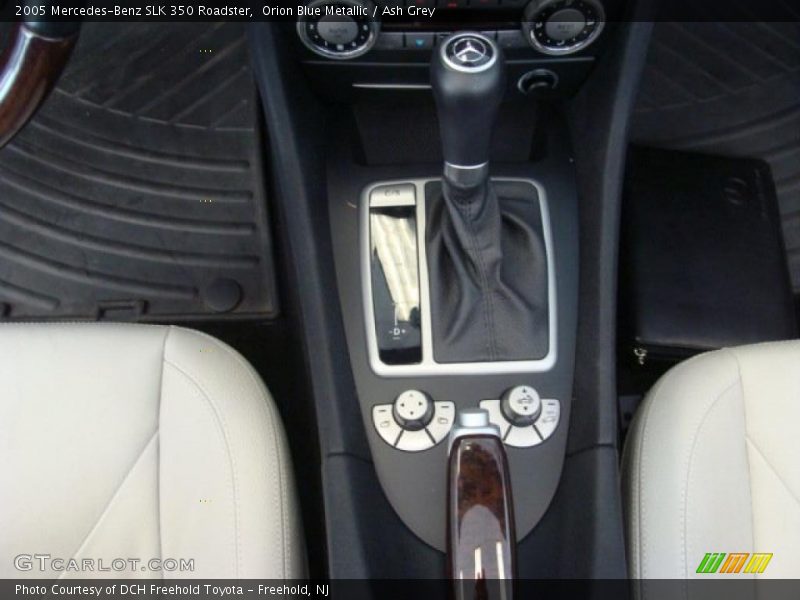 Orion Blue Metallic / Ash Grey 2005 Mercedes-Benz SLK 350 Roadster