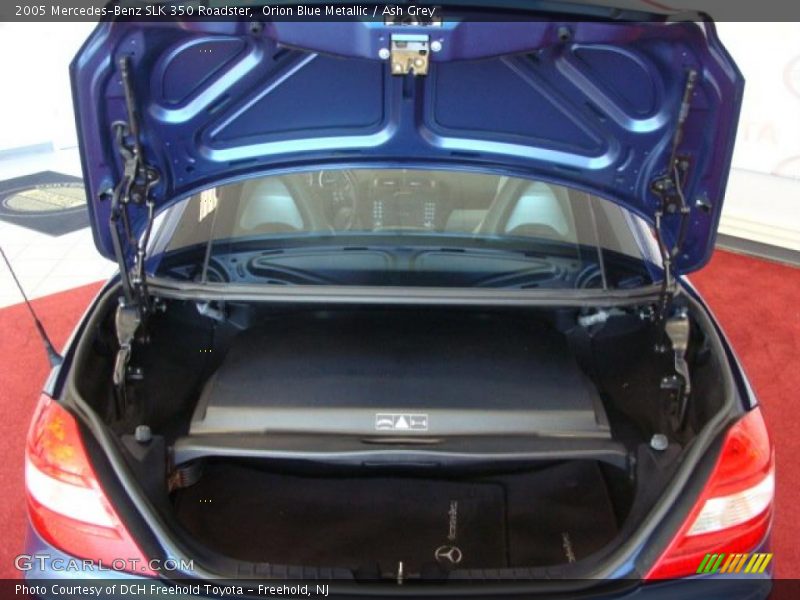 Orion Blue Metallic / Ash Grey 2005 Mercedes-Benz SLK 350 Roadster