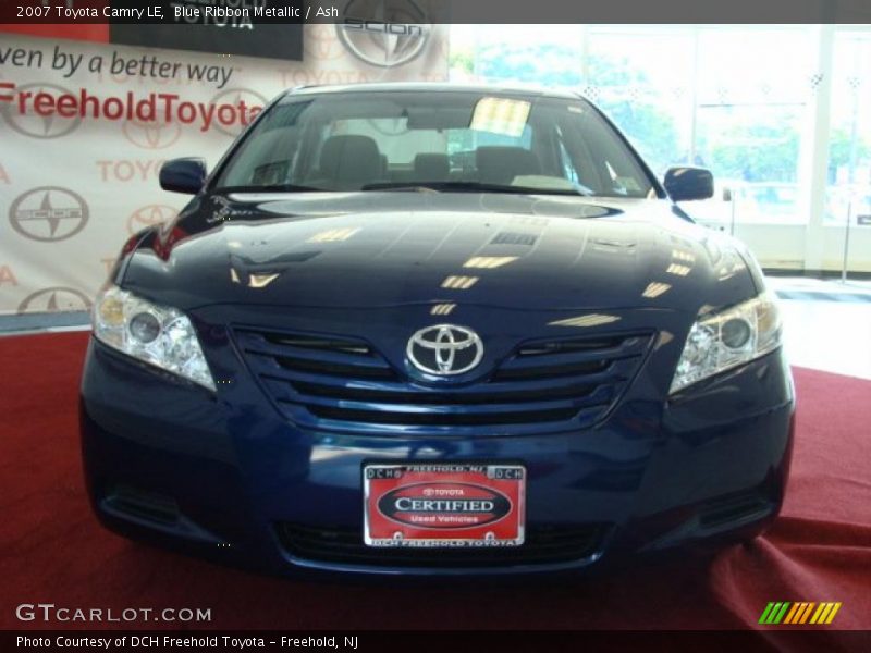 Blue Ribbon Metallic / Ash 2007 Toyota Camry LE