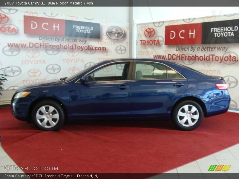 Blue Ribbon Metallic / Ash 2007 Toyota Camry LE