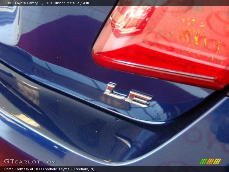 Blue Ribbon Metallic / Ash 2007 Toyota Camry LE