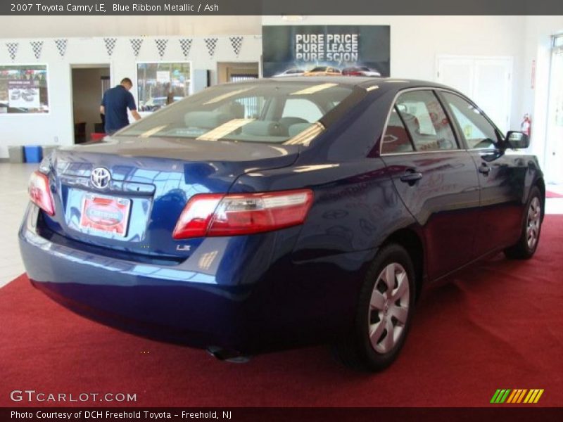 Blue Ribbon Metallic / Ash 2007 Toyota Camry LE