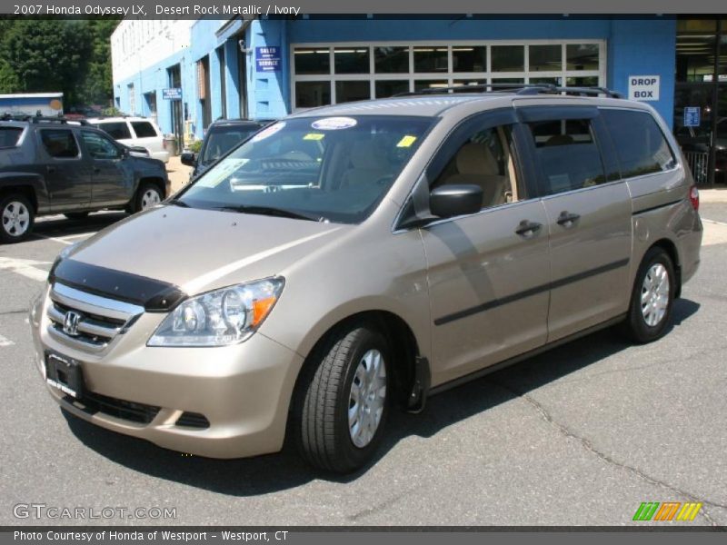 Desert Rock Metallic / Ivory 2007 Honda Odyssey LX