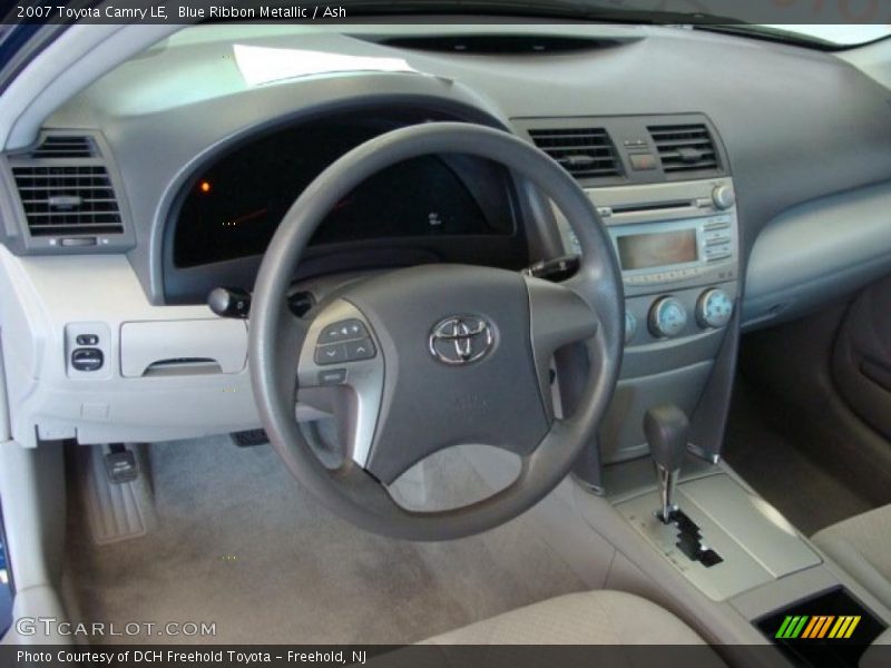 Blue Ribbon Metallic / Ash 2007 Toyota Camry LE