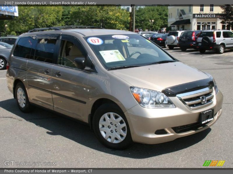 Desert Rock Metallic / Ivory 2007 Honda Odyssey LX