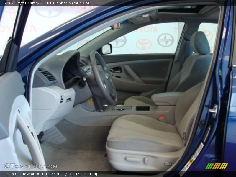 Blue Ribbon Metallic / Ash 2007 Toyota Camry LE