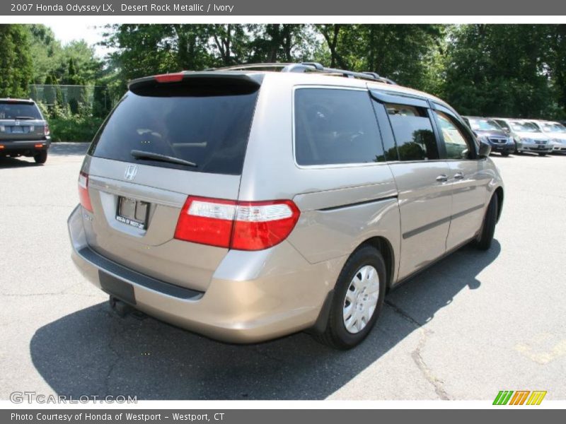 Desert Rock Metallic / Ivory 2007 Honda Odyssey LX