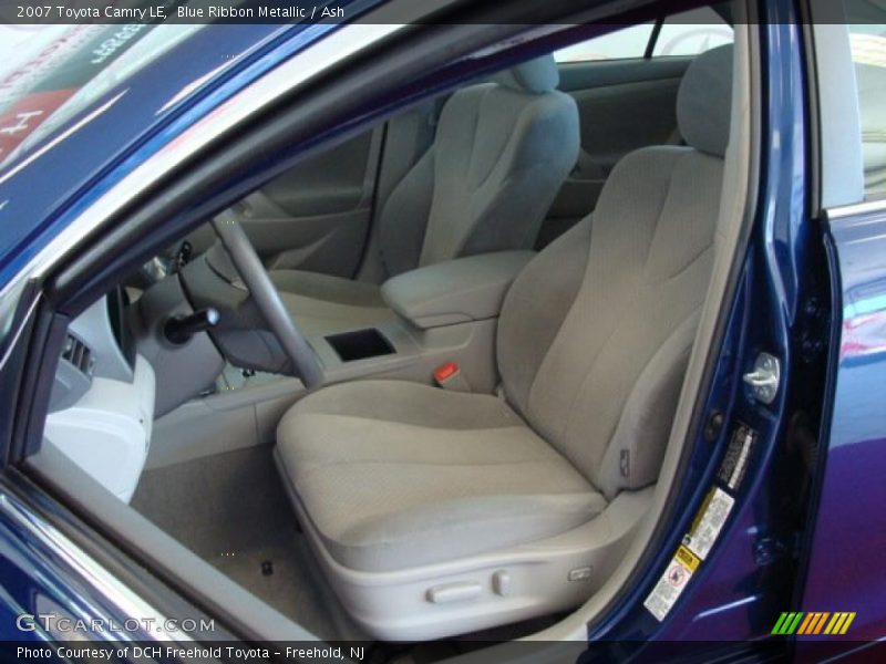Blue Ribbon Metallic / Ash 2007 Toyota Camry LE
