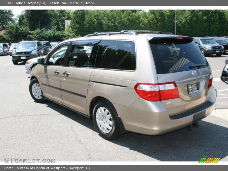 Desert Rock Metallic / Ivory 2007 Honda Odyssey LX