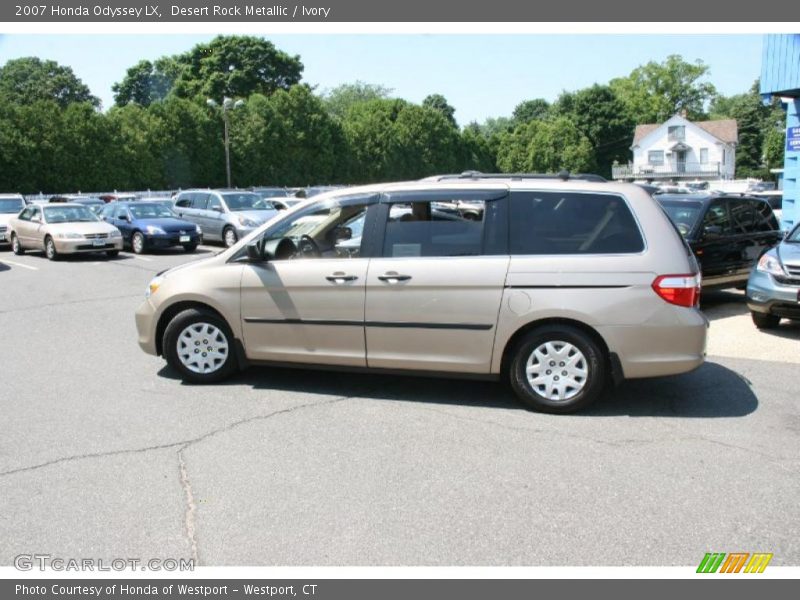 Desert Rock Metallic / Ivory 2007 Honda Odyssey LX