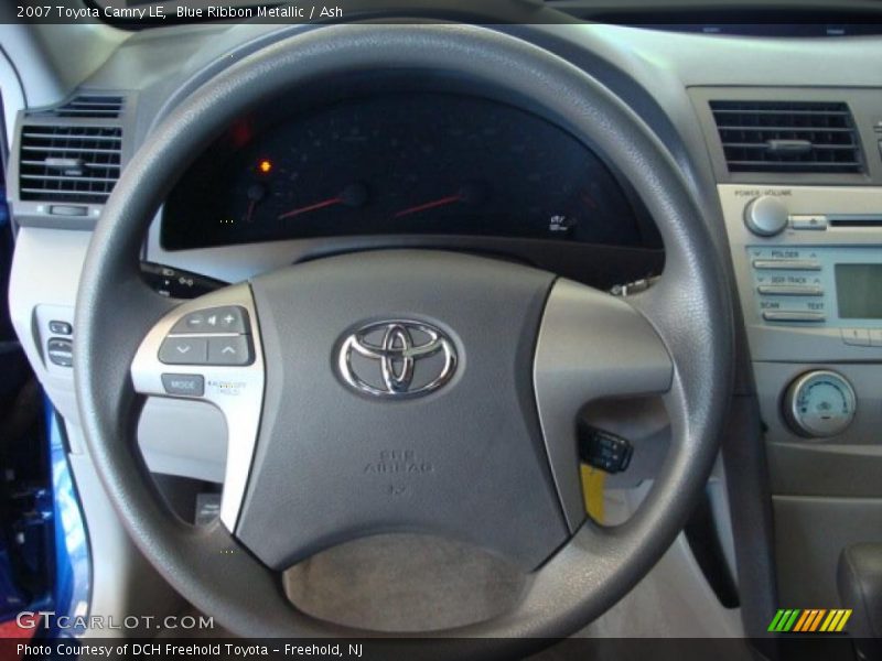 Blue Ribbon Metallic / Ash 2007 Toyota Camry LE