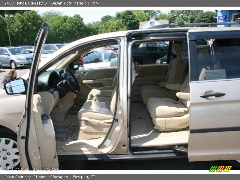 Desert Rock Metallic / Ivory 2007 Honda Odyssey LX