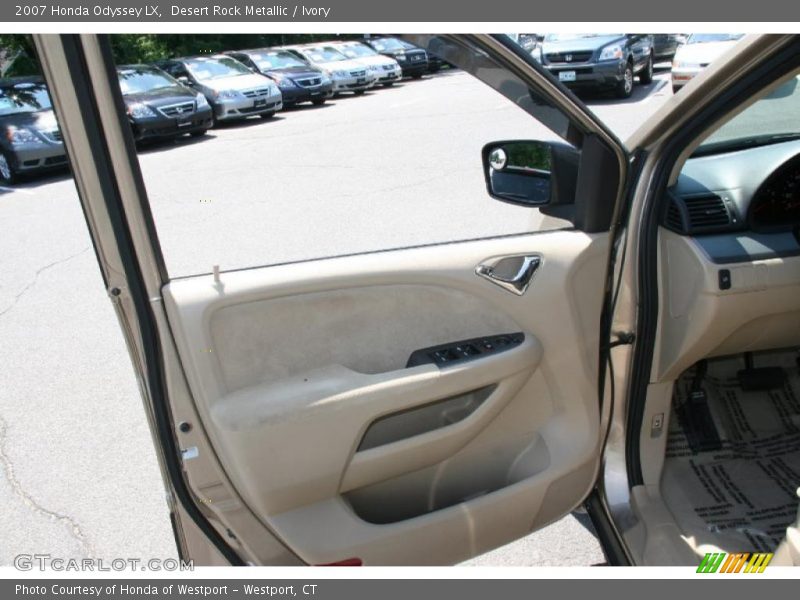 Desert Rock Metallic / Ivory 2007 Honda Odyssey LX
