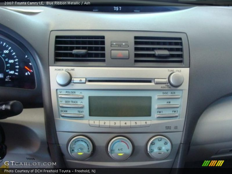 Blue Ribbon Metallic / Ash 2007 Toyota Camry LE