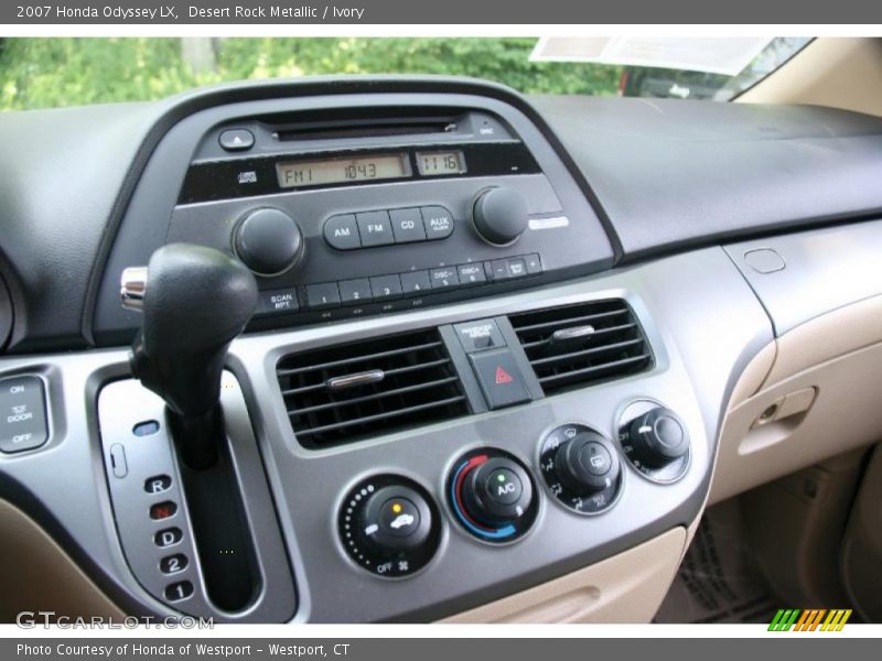 Desert Rock Metallic / Ivory 2007 Honda Odyssey LX