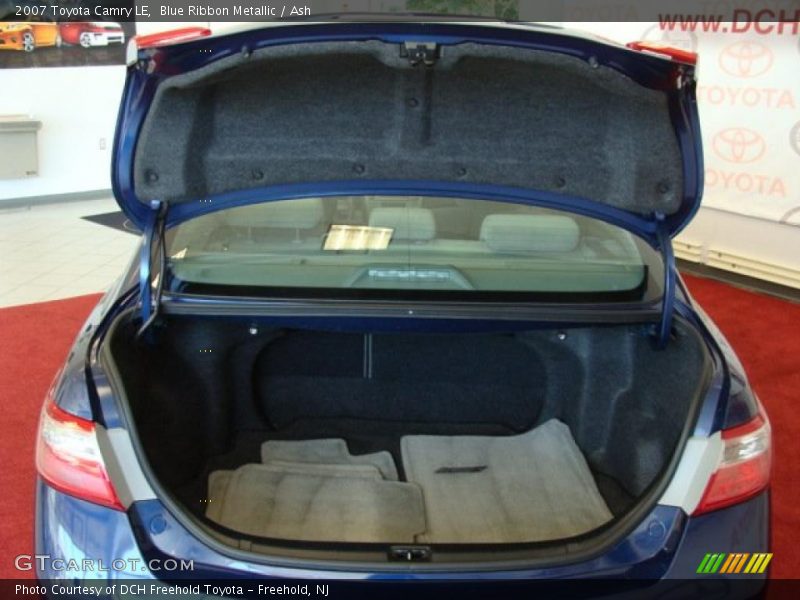 Blue Ribbon Metallic / Ash 2007 Toyota Camry LE