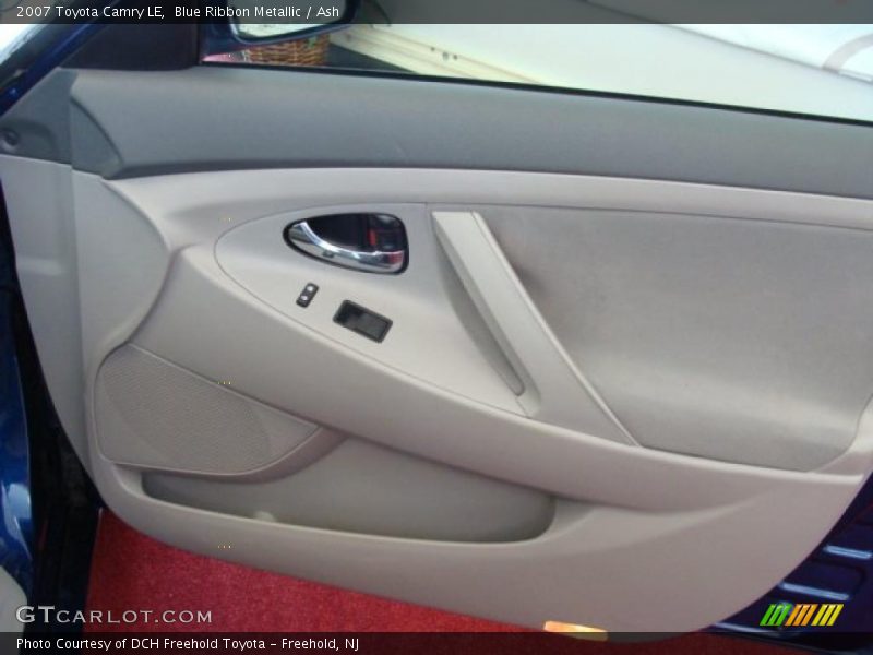 Blue Ribbon Metallic / Ash 2007 Toyota Camry LE