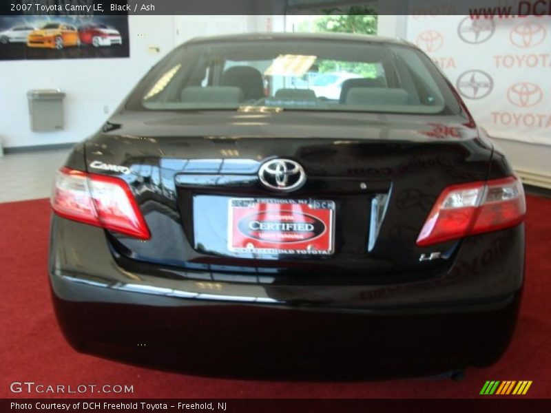 Black / Ash 2007 Toyota Camry LE