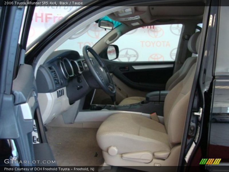 Black / Taupe 2006 Toyota 4Runner SR5 4x4