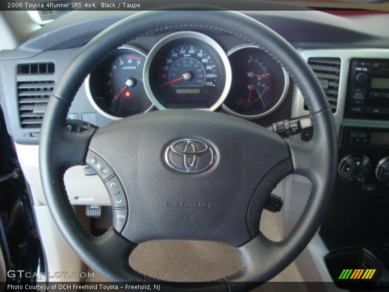 Black / Taupe 2006 Toyota 4Runner SR5 4x4