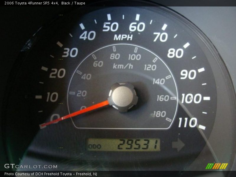 Black / Taupe 2006 Toyota 4Runner SR5 4x4