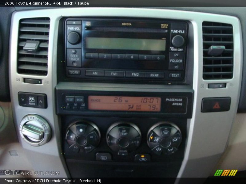 Black / Taupe 2006 Toyota 4Runner SR5 4x4