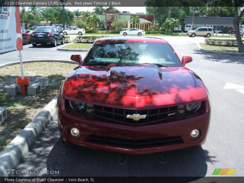 Red Jewel Tintcoat / Black 2010 Chevrolet Camaro LT/RS Coupe