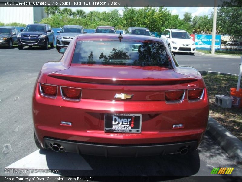 Red Jewel Tintcoat / Black 2010 Chevrolet Camaro LT/RS Coupe