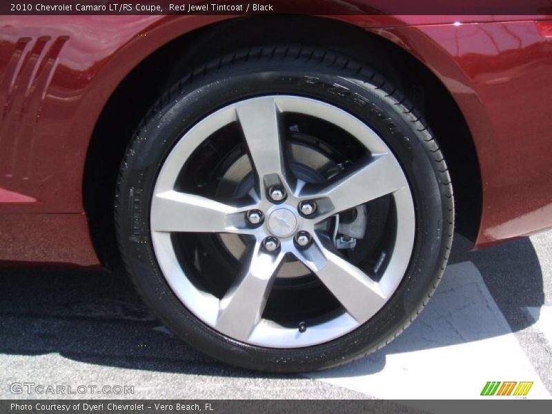 Red Jewel Tintcoat / Black 2010 Chevrolet Camaro LT/RS Coupe