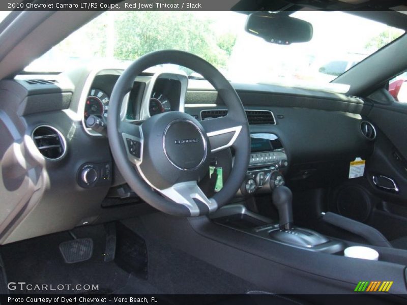 Red Jewel Tintcoat / Black 2010 Chevrolet Camaro LT/RS Coupe