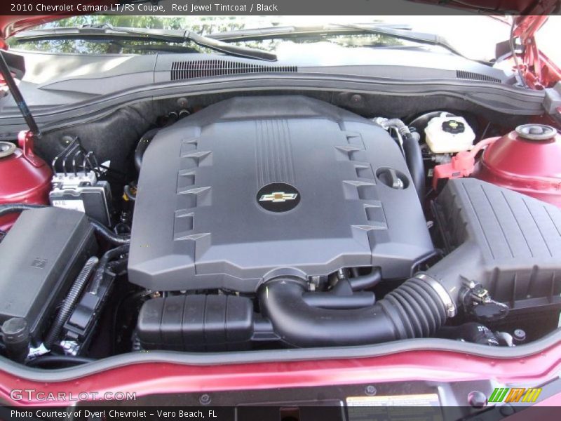 Red Jewel Tintcoat / Black 2010 Chevrolet Camaro LT/RS Coupe