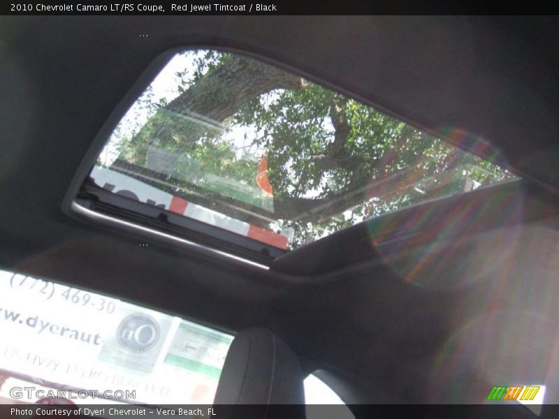 Red Jewel Tintcoat / Black 2010 Chevrolet Camaro LT/RS Coupe