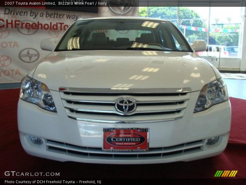 Blizzard White Pearl / Ivory 2007 Toyota Avalon Limited