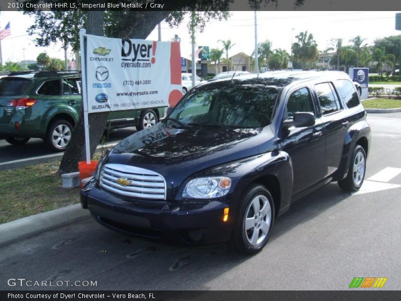 Imperial Blue Metallic / Gray 2010 Chevrolet HHR LS