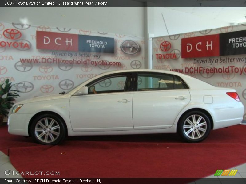 Blizzard White Pearl / Ivory 2007 Toyota Avalon Limited