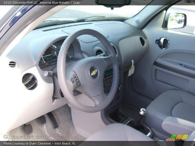 Imperial Blue Metallic / Gray 2010 Chevrolet HHR LS