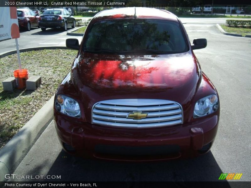 Crystal Red Metallic Tintcoat / Cashmere 2010 Chevrolet HHR LS